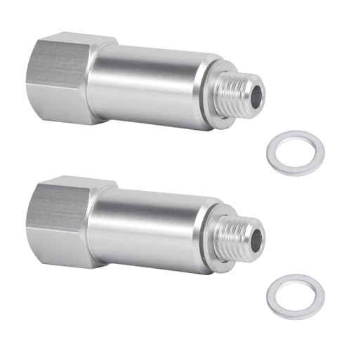 2 PCS Coolant Water Temperature Sensor Adapter Compatible with LS Engine, M12