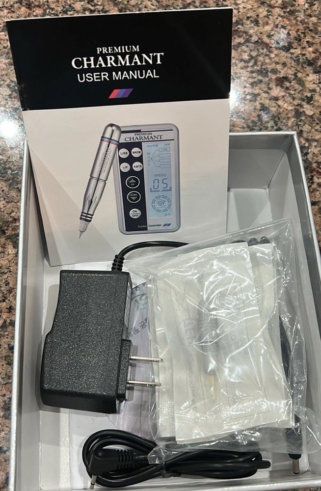 Permanent Makeup Charmant Premium Charmant Digital Controller Kit White
