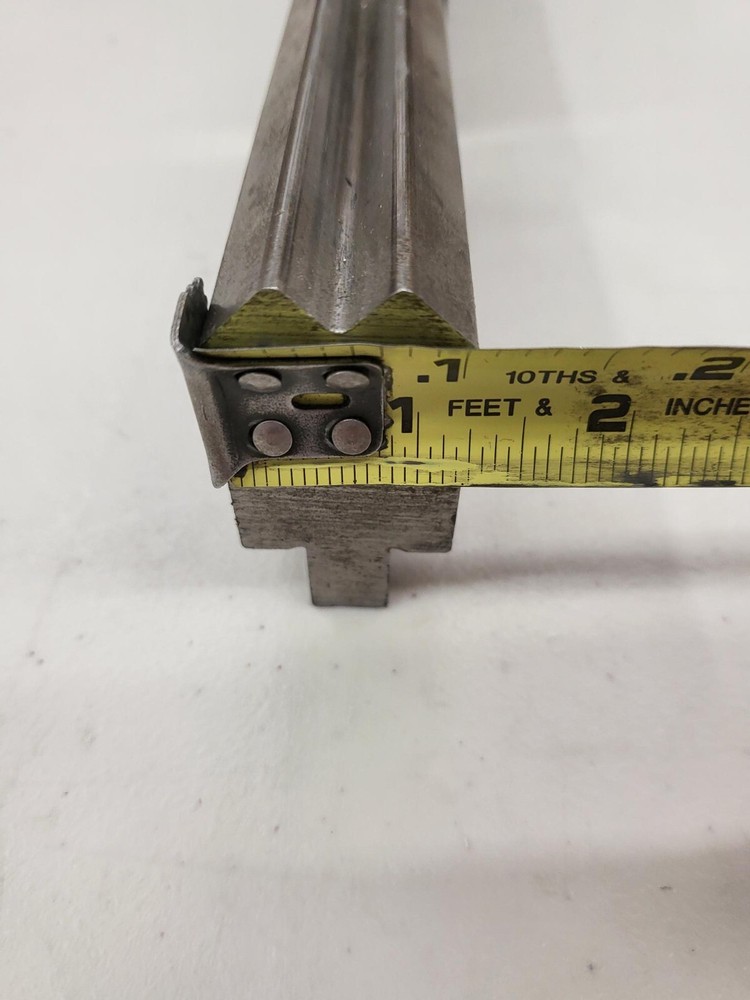 Standard Press Brake Tooling Die Sectionalized 13.5" Long 1/2" V Opening BTB2