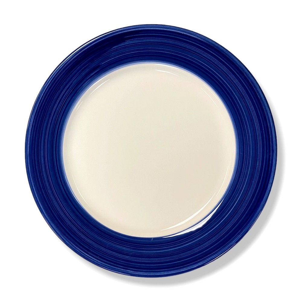 $220 Matceramica Blue Geometric Dinnerware 11-Piece Set
