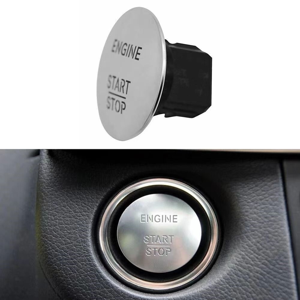 For Mercedes Benz Push To Start Button Engine Start Stop Push Button Accessories
