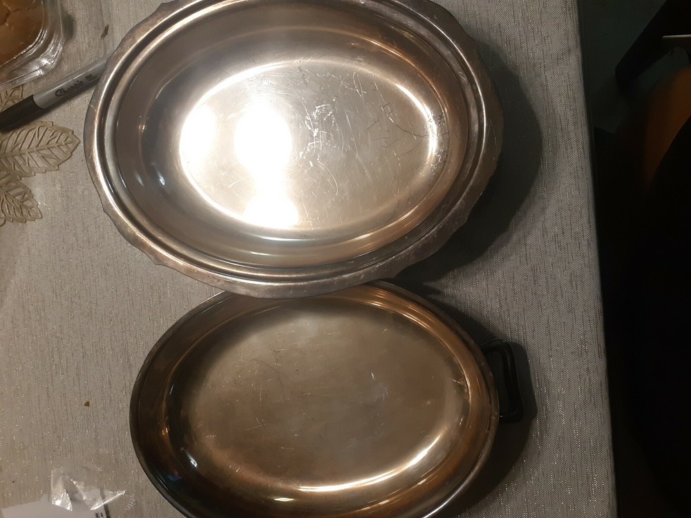 Towle EP Silverplate Covered Vegetable Dish 4046