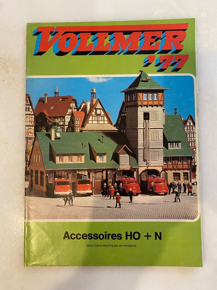 Old 1977 VOLLMER MODEL TRAIN CATALOGUE