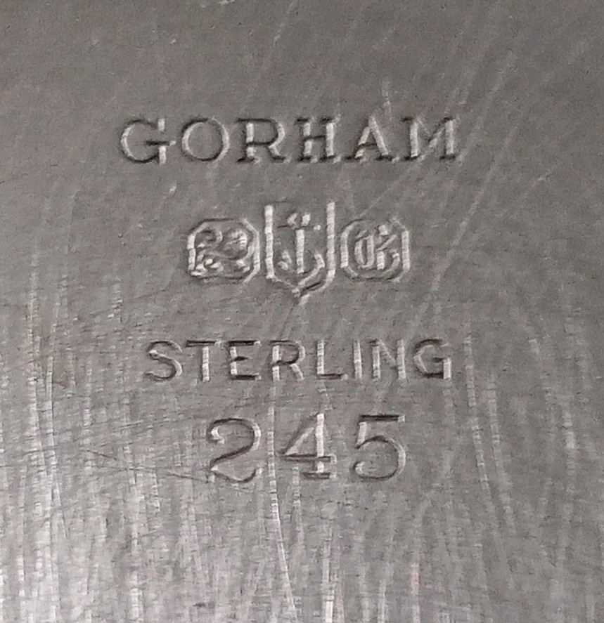 Vintage Gorham sterling silver porridge, GRAMS, #245