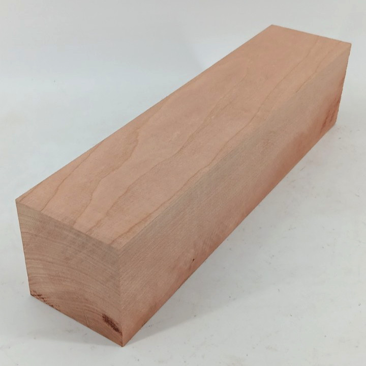 Cherry turning blank 2 7/8" x 2 7/8" x 12"