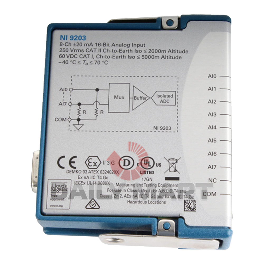 QTY:1   Analog Input Module INSTRUMENTS NI9203