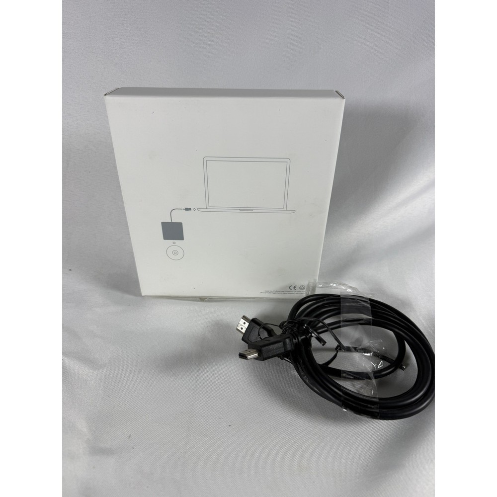 Apple USB SuperDrive A1379 External DVD CD Drive MD564LL/A w/ Box Tested