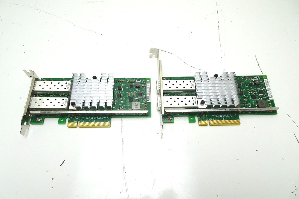 Intel Dual Port 10Gbps X520 PCI Express Ethernet Server Adapter
