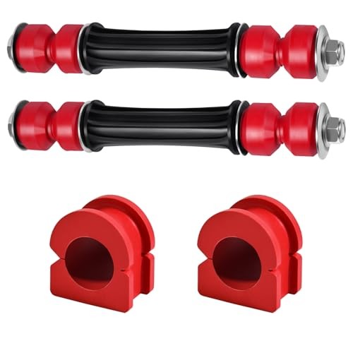 Front Sway Bar End Stabilizer Links with Bushings Compatible with