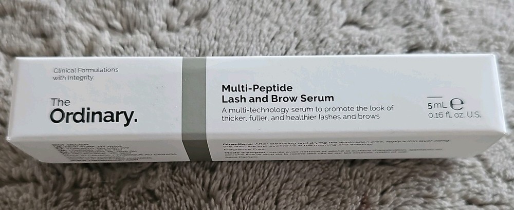 The Ordinary Multi-Peptide Lash and Brow Serum NEW IN BOX!