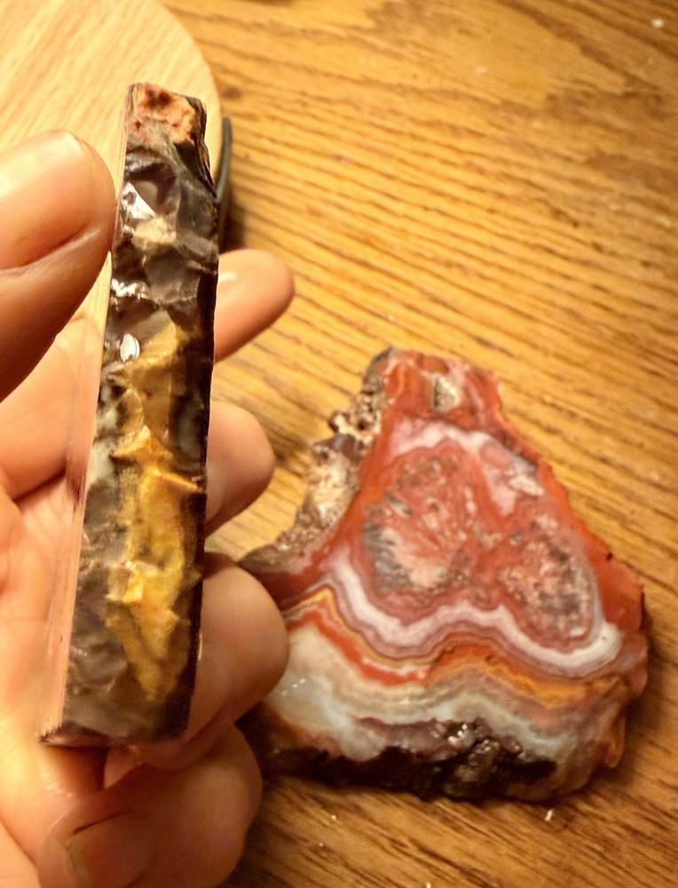 Two Agate Slabs