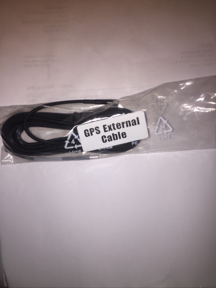 GPS EXTERNAL 22’ CABLE BLACK ANTENNA Ships Fast Free
