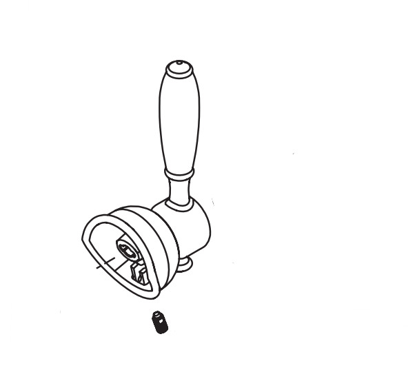 Moen 195369BG Handle Kit for Weymout Kitchen Facuet S73004EVBG - Brushed Gold