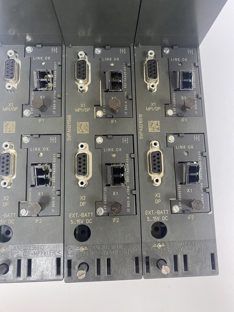 Siemens S7-400 6ES7417-4HT14-0AB0 + 2x 6ES7960-1AA04-0XA0