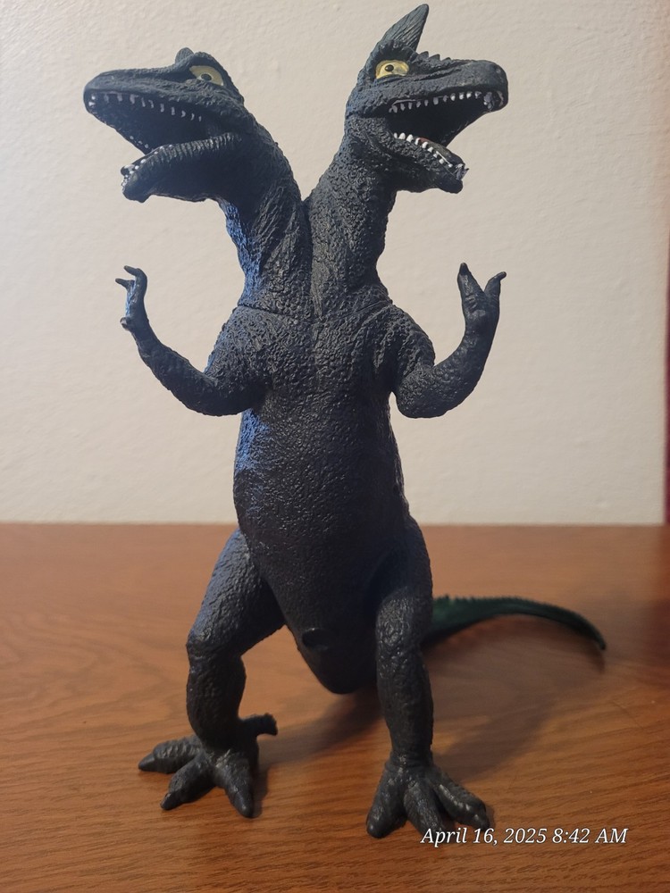 Two Headed Dragon 8.5" Double Monster Godzilla Unbranded Imperial
