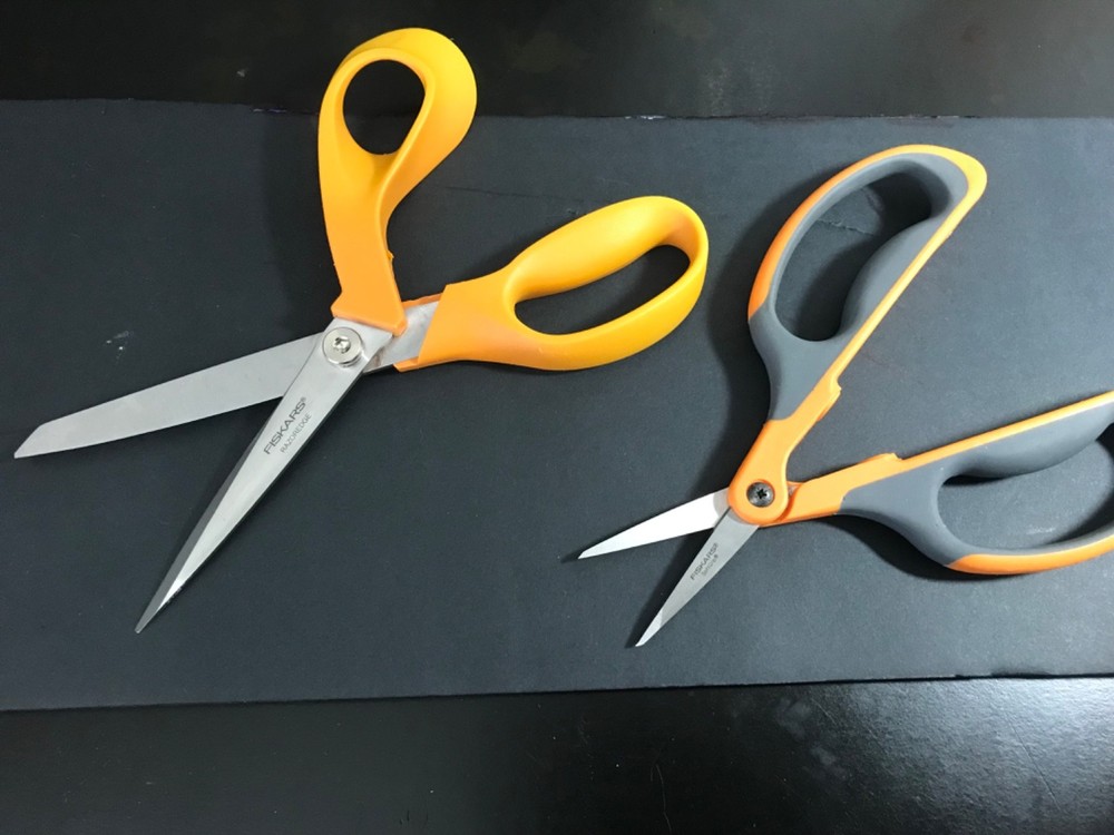 Fiskars shears/scissors 2 pair