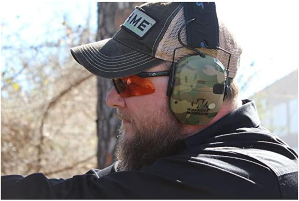 HEARING PROTECTION Electronic Earmuffs Adjustable Range Shooting Hunting