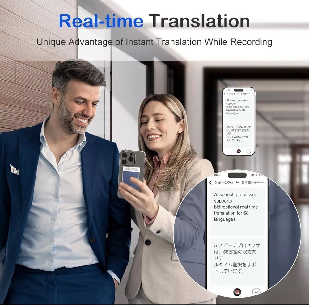 OEQ AI Speech Processor D8: Real-Time Transcription