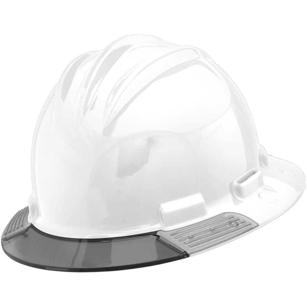 Bullard AboveView Hard Hat White Hat with Grey Visor