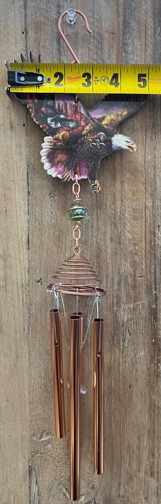 Eagle Metal Wind Chime 23" x 5"