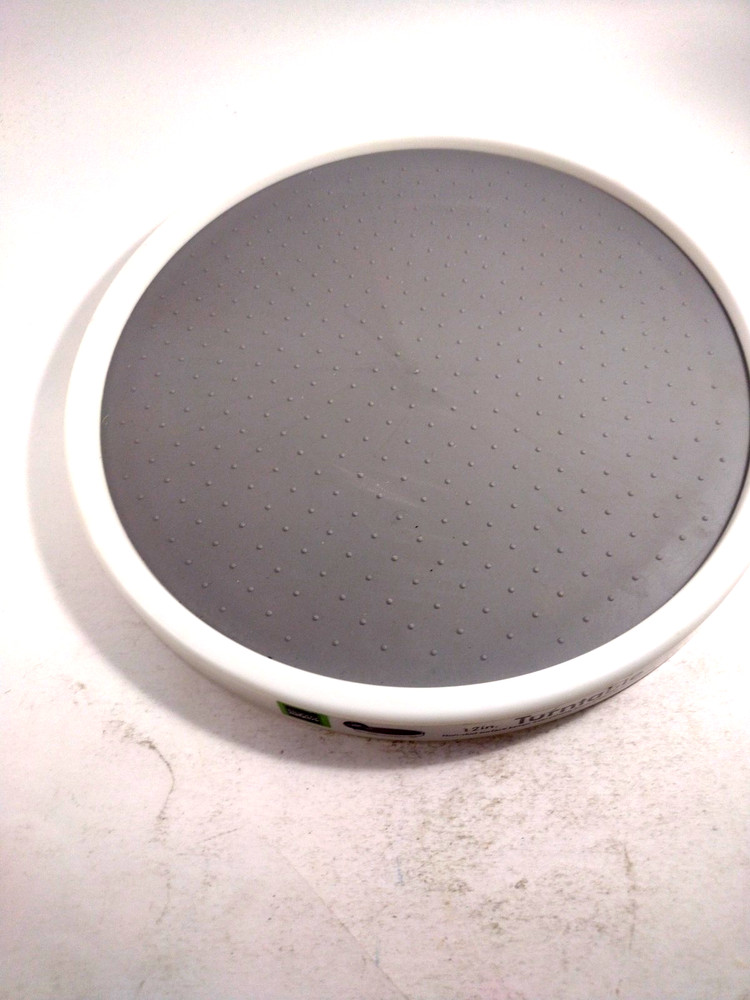 1 Tier Plastic 12in Diameter Turntable