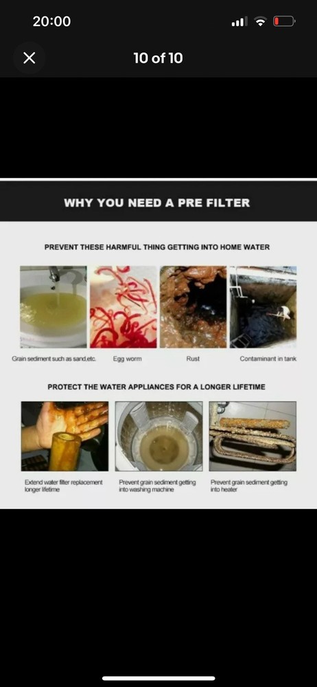 Wheelton Security Waterways Protector WWP-02S sediment prefilter