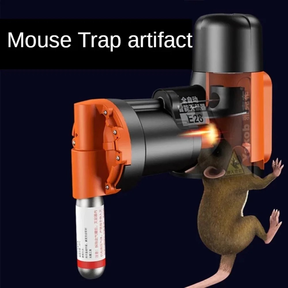 2025 Smart Automatic Humane Non-Toxic Rat and Mouse Trap Kit Rat Mouse Multi-cat