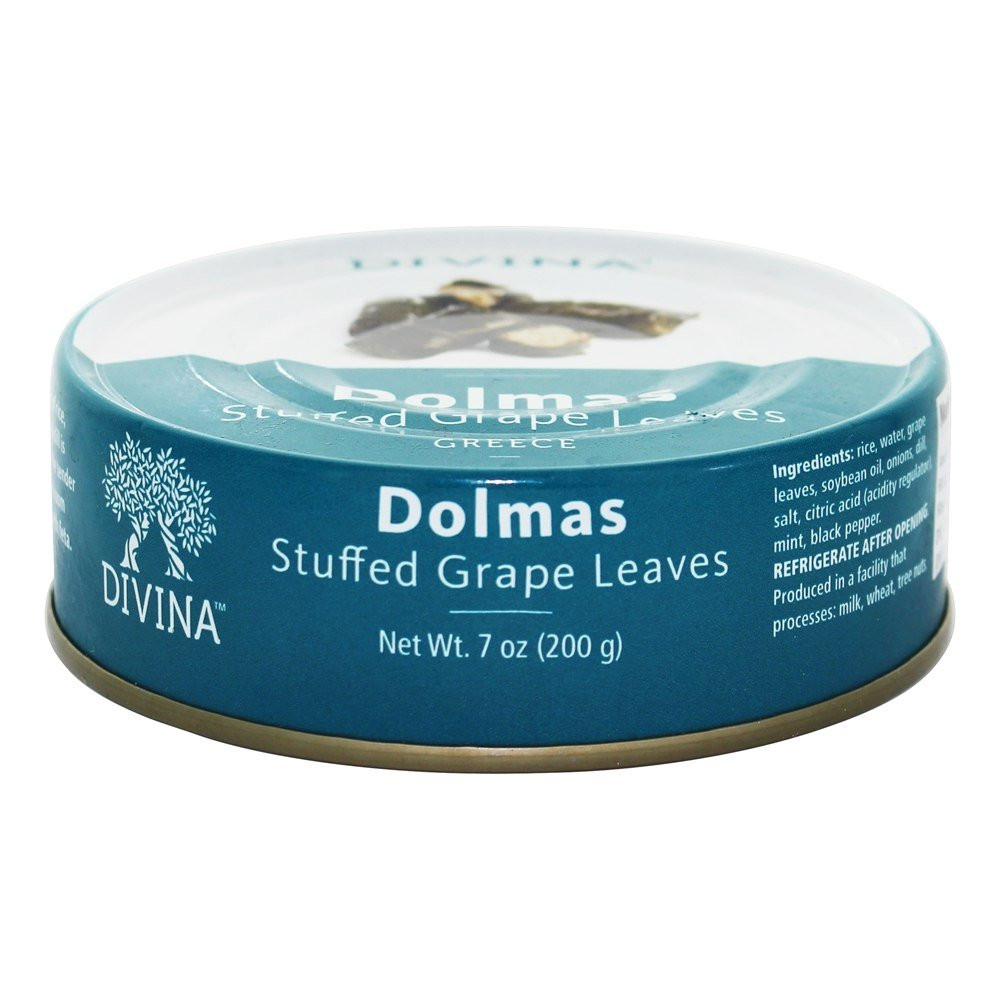 Dolmas Stuffed Grape Leaves, 7 Oz