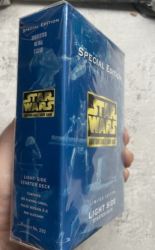 Star Wars CCG Limited Edition Light Side Starter Deck Special Edition 1998