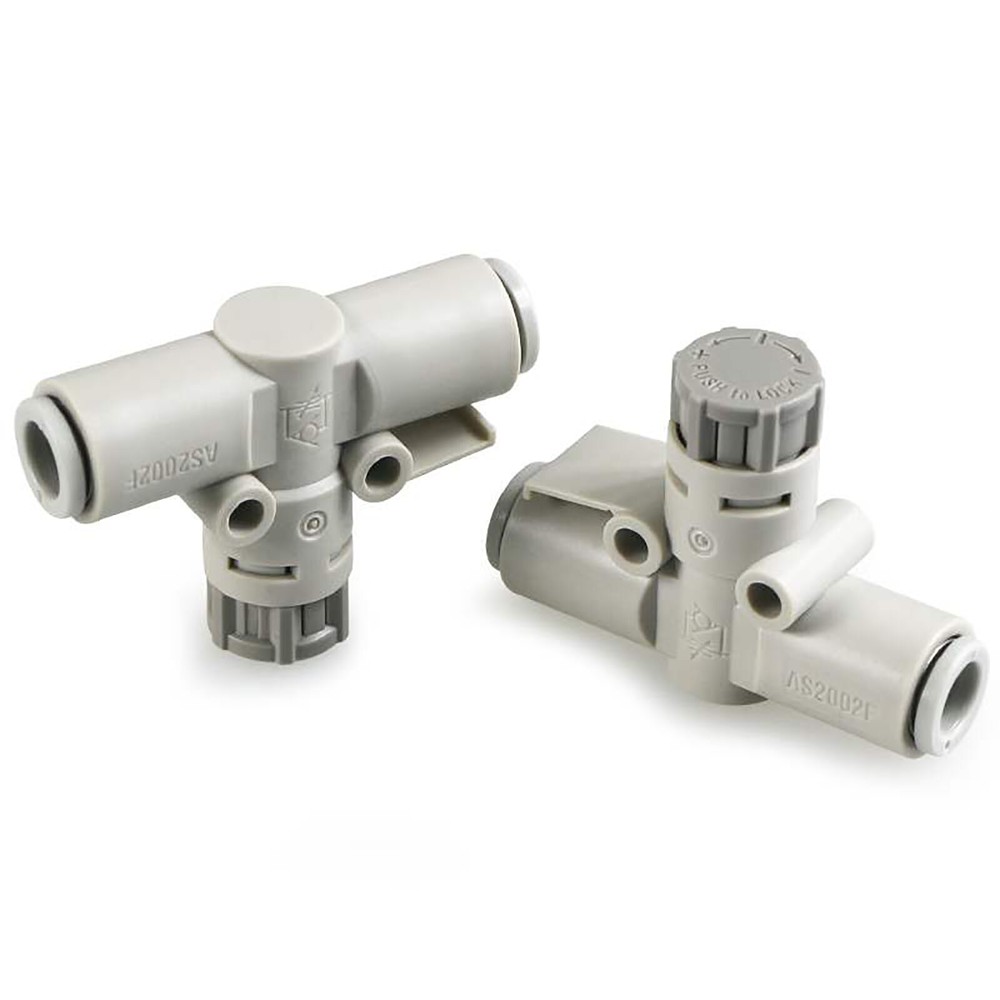 1pcs SMC AS2002F-06 Pneumatic Flow Control, Piping Type: Inline, Metering: