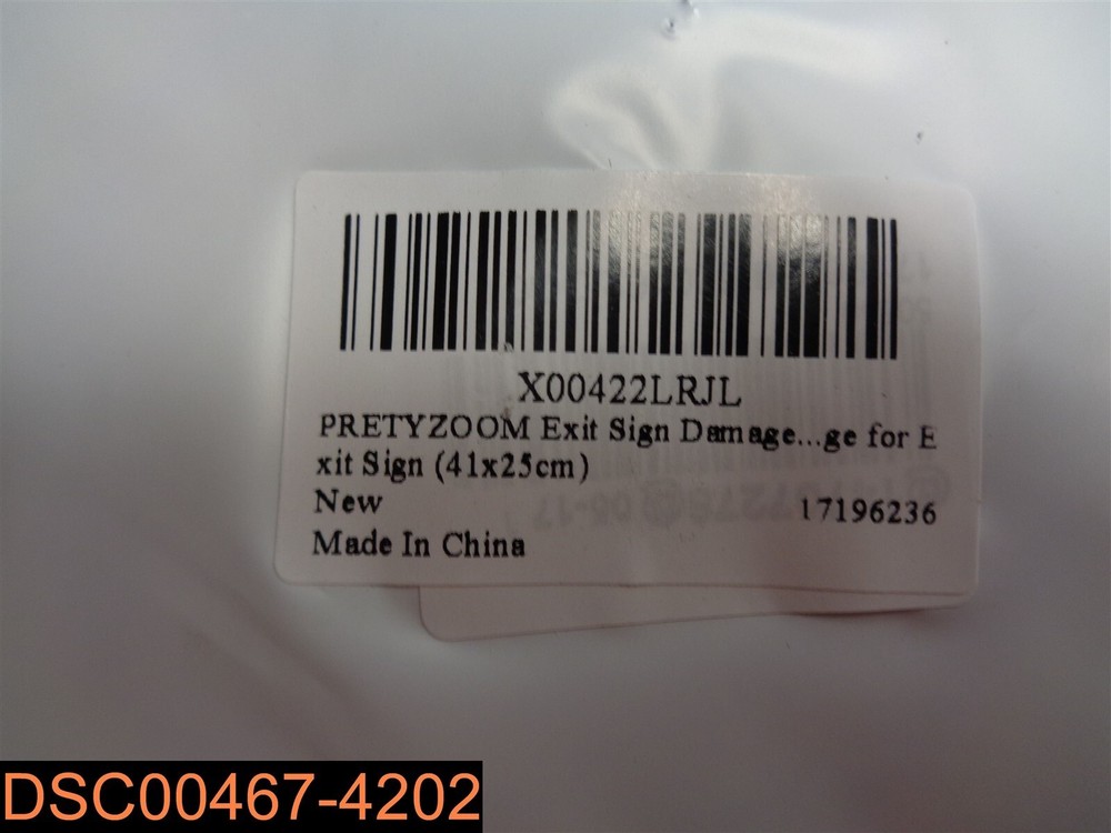 Qty =6: Metal Exit Sign Covers Exit Sign Protective Wire Guards 17196236