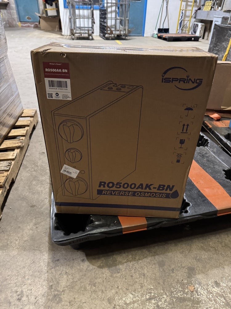 iSpring Ro Reverse Osmosis Water Filtration System - RO500AK-BN - NEW