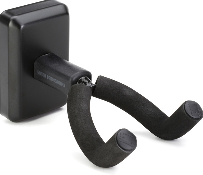 Gator Wall Mount Guitar Hanger - Black (4-pack)