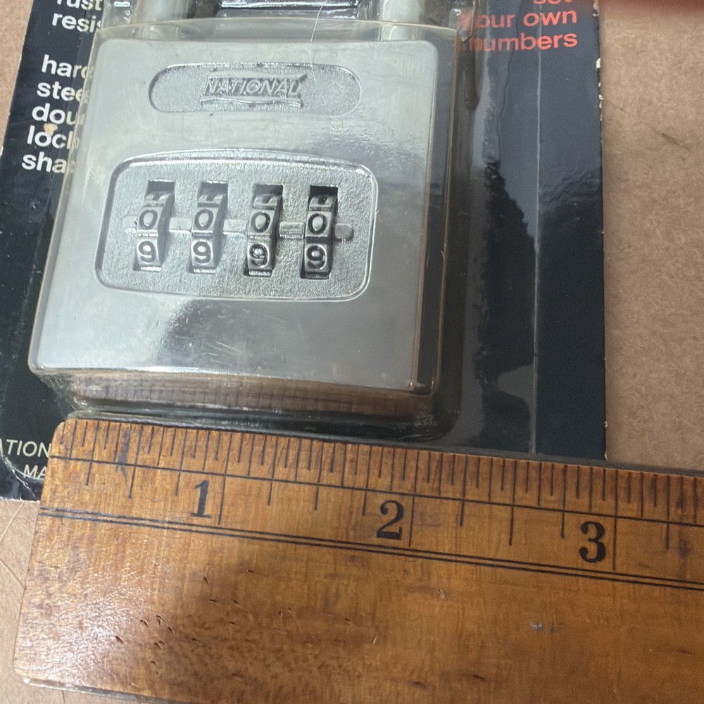 National Mr. Memory Combination Lock V656