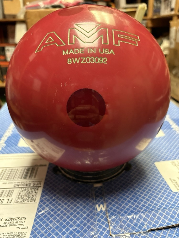 Used Amf Impact Bowling Ball 16 Pounds