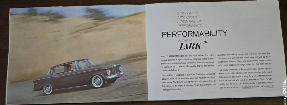 1961 Studebaker Lark Dealer Advertisement