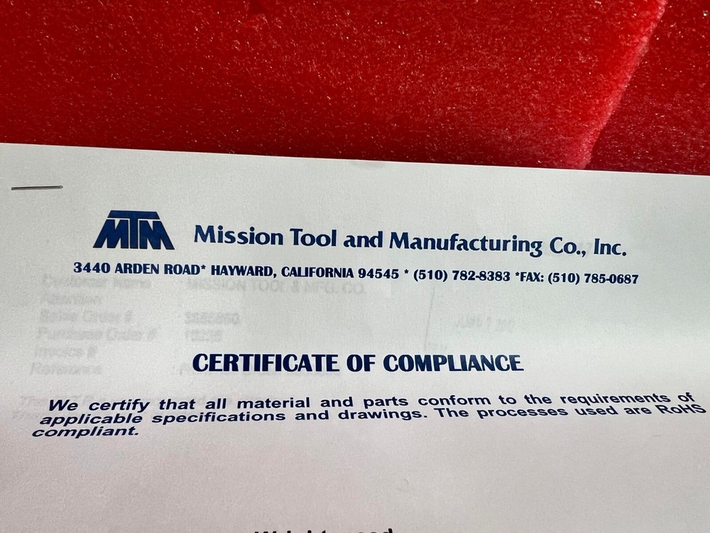 Mission Tool & MFG CO Mounting Bracket for Linear Actuator