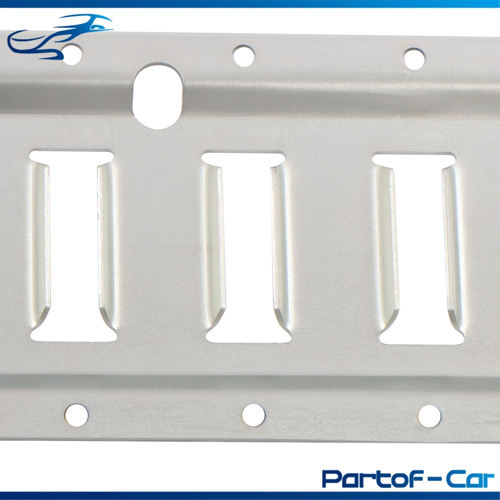 Silver Galvanized E Track Tie Down Rails 8 Pack 4 Feet 2000 lbs Capacity Steel