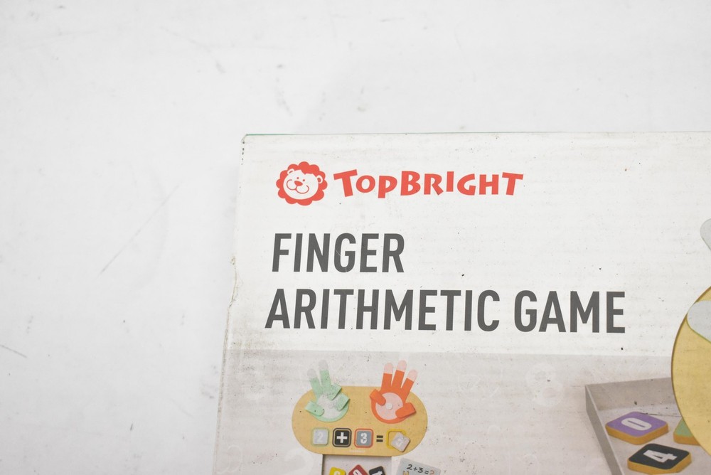 TopBRIGHT Finger Arithmetic Game 3-4 Years Preschool Math Counting Toy
