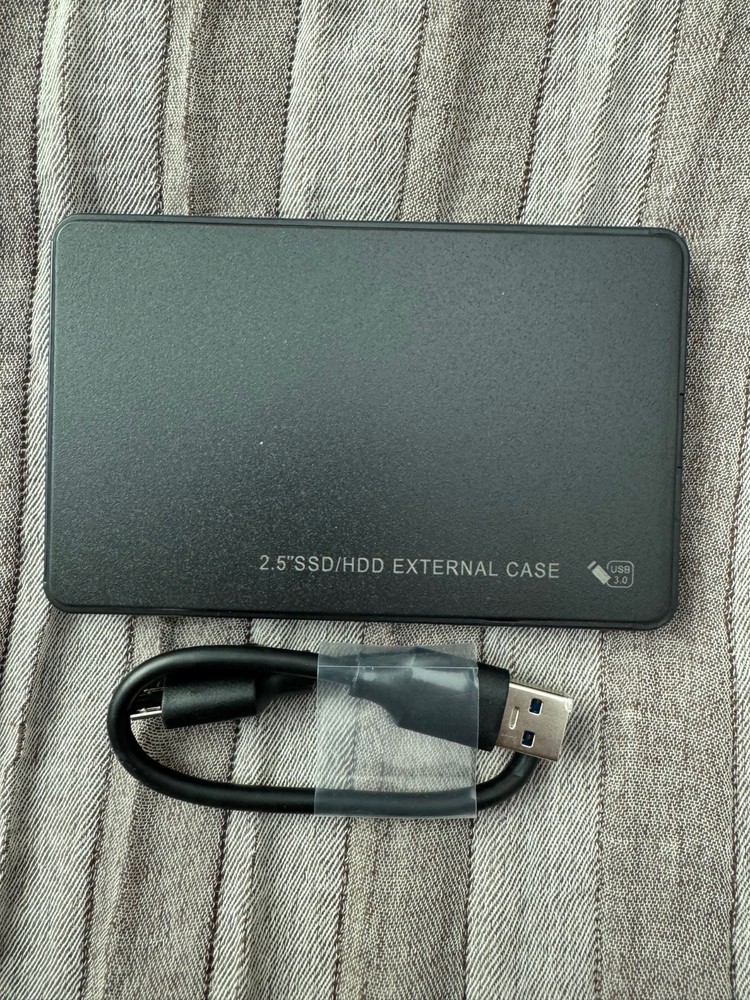500 GB External Hard Drive Inside a "New" USB 3.0 Enclosure