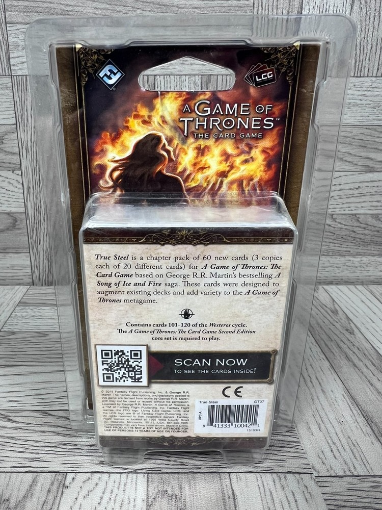 Game of Thrones - Card Game - True Steel Chapter Pack
