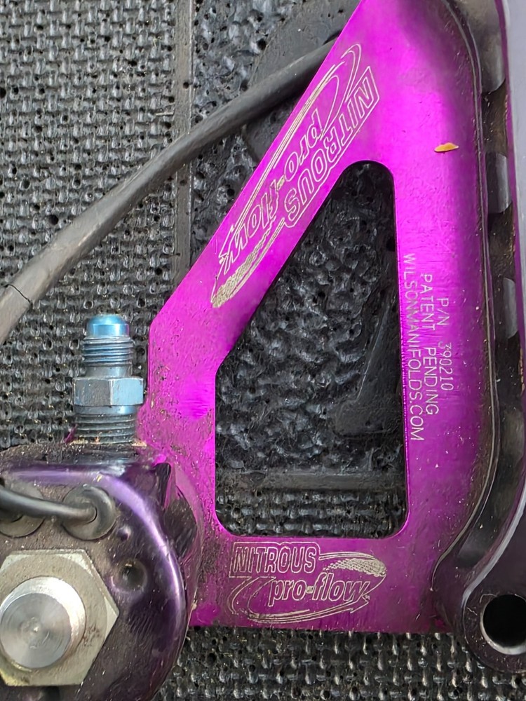 Wilson 4150 Billet Single Stage Nitrous Plate System W/Burst Panel Spacer