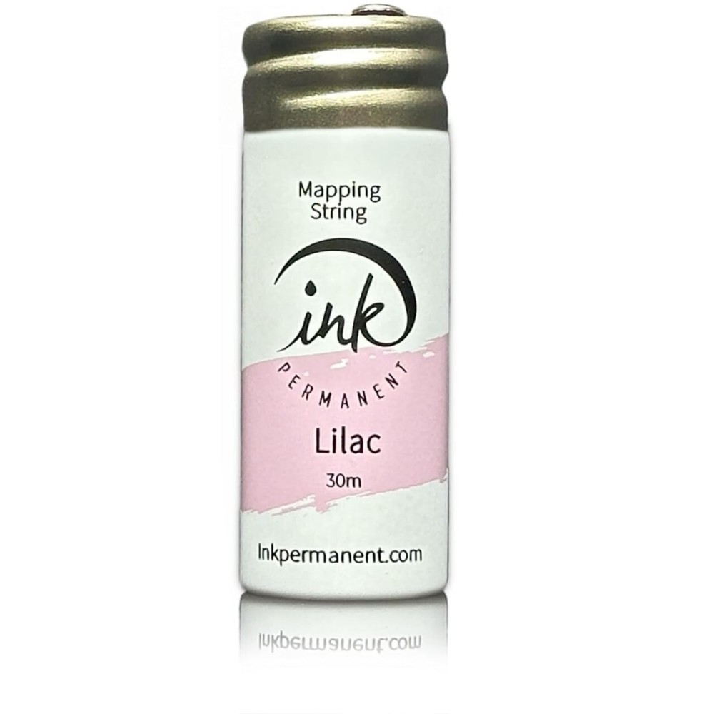 Lilac Brow Mapping String [100 Ft Bottles - 30 m] Pre-Inked Mapping String