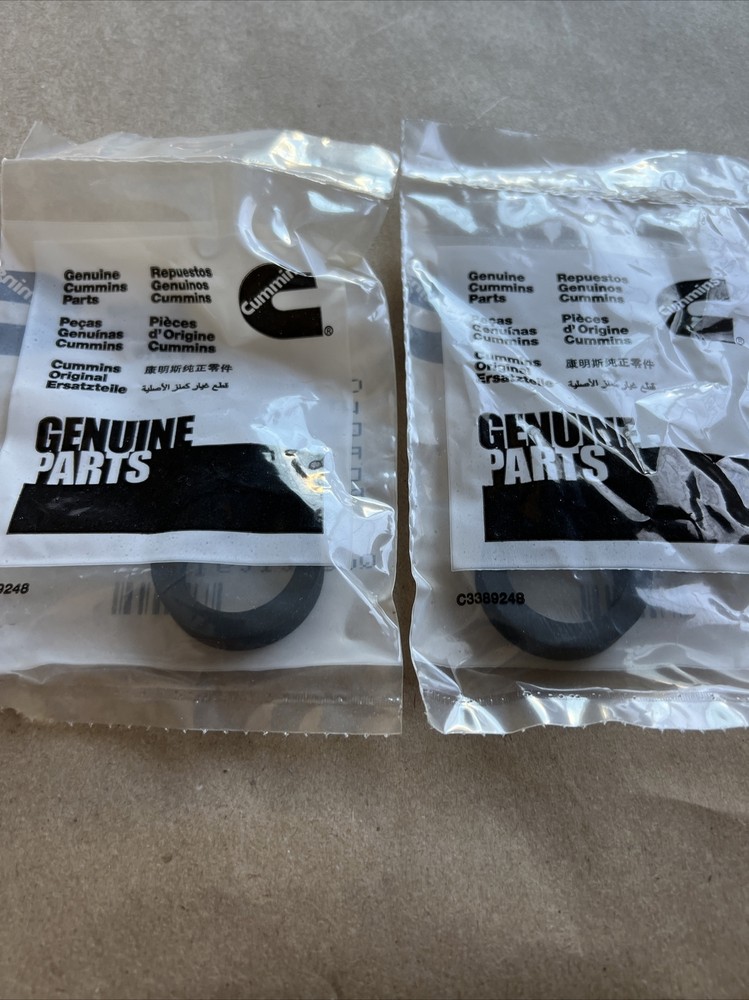 GENUINE Cummins 3177556 RECTANGULAR Sealing Ring -2 Pack
