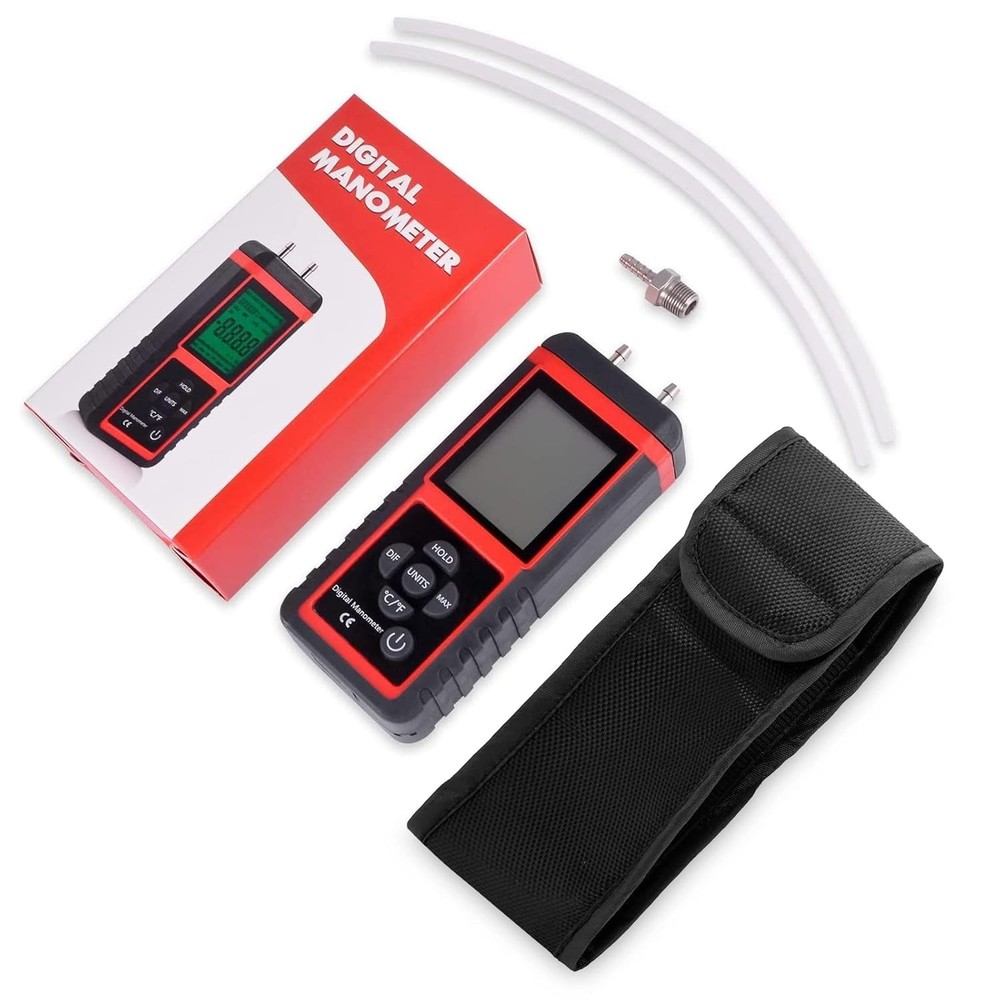 Professional Air Pressure Meter for HVAC