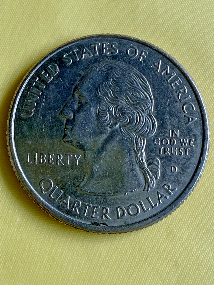1999-D Connecticut State Quarter, circulated