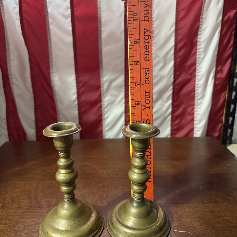 Brass Candle Sticks 5” tall
