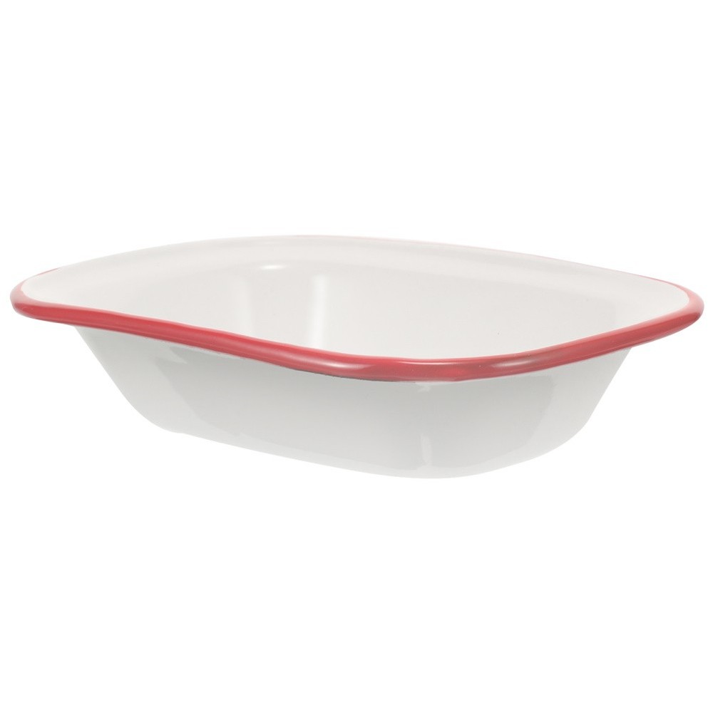 13in Roasting Pan with Lid Ceramic Bread Pans for Baking Pie Dish