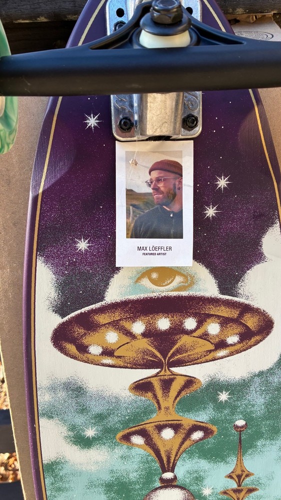 GLOBE COSMIC LURKER LONGBOARD 38" X 8.5"Complete