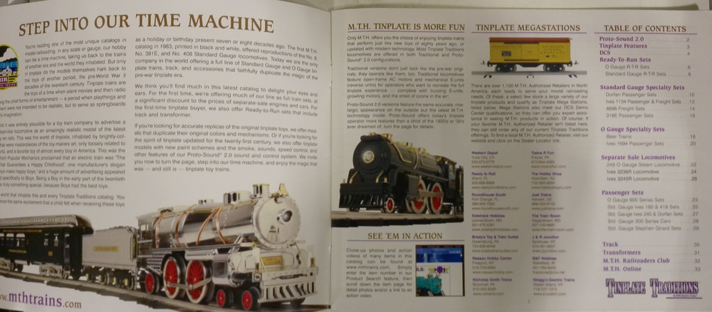 2008 Tinplate Traditions By M.T.H
